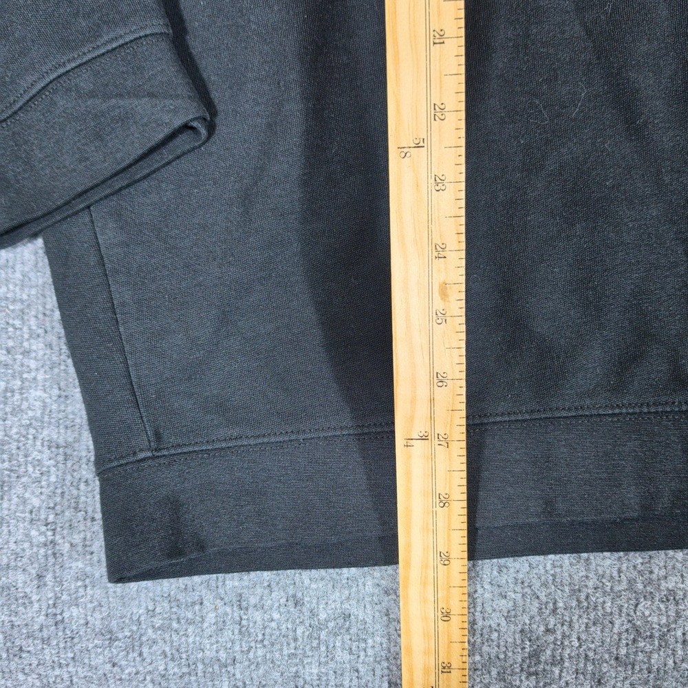 johnnie-O Stretch Quarter Zip 1/4 Pullover Mock Neck Mens Black Size 2XL - Picture 4 of 5